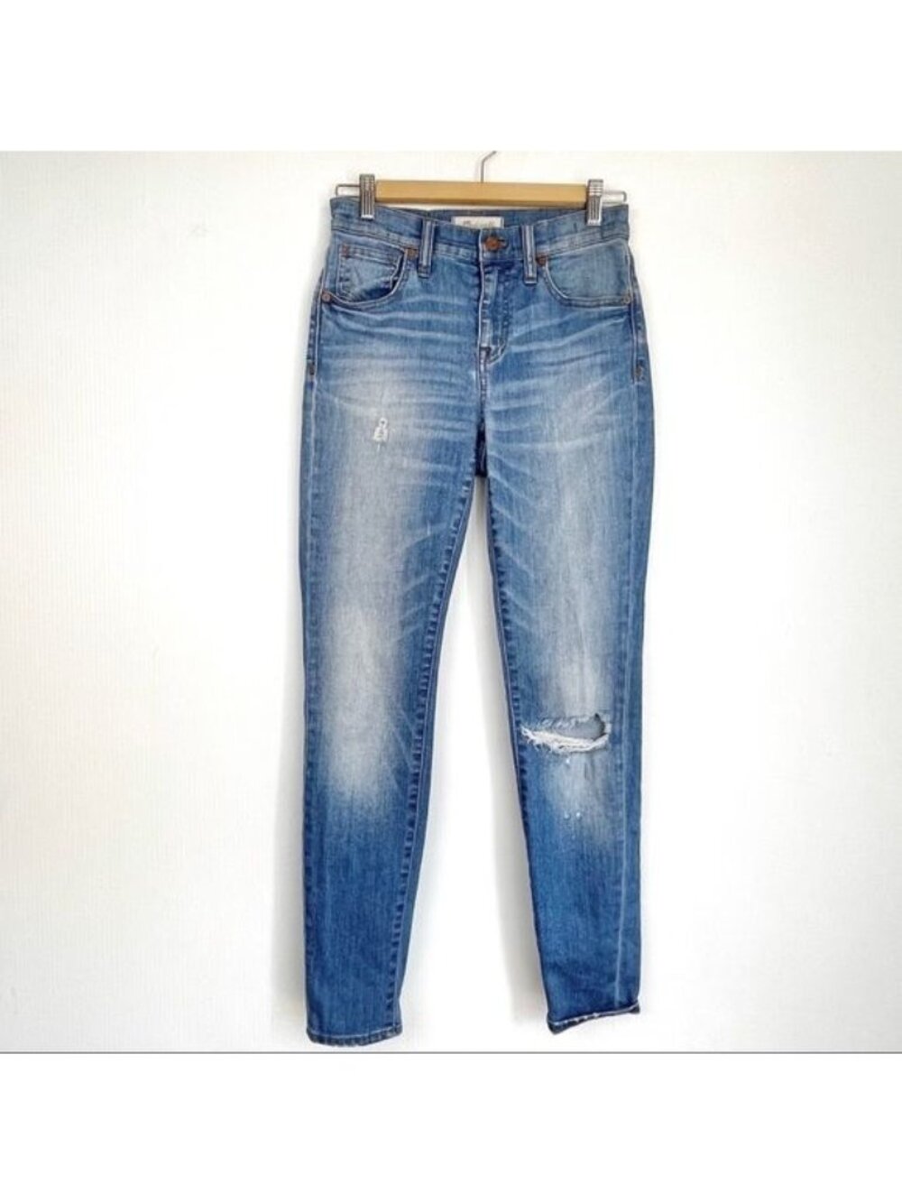 Madewell 9" High-Riser Skinny Jeans in Sadie Wash style E9705  size 26